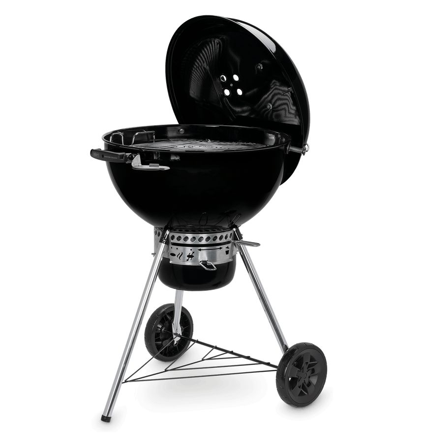 Il barbecue a carbonella WEBER Master‑Touch GBS E-5750 ha un raccogli cenere ad alta capacità in alluminio, rimovibile, provvisto del sistema di pulizia One-Touch